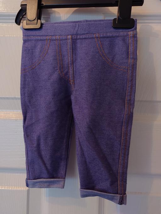 Buy & Sell Woodthorpe Charnwood - Photos for Baby girls blue jeggings size up to 3 months