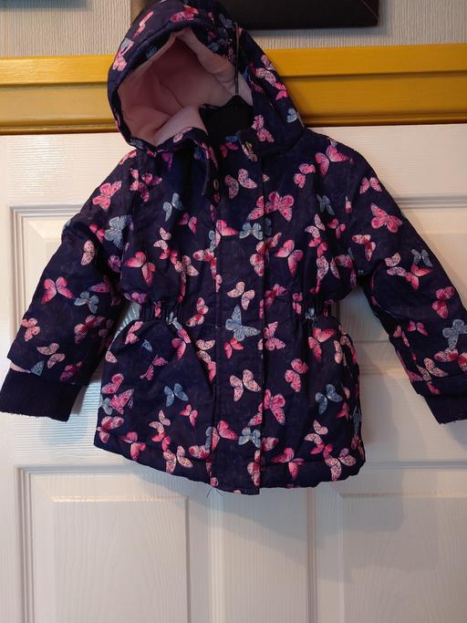 Buy & Sell Woodthorpe Charnwood - Photos for Baby girls butterfly coat size 9-12 months