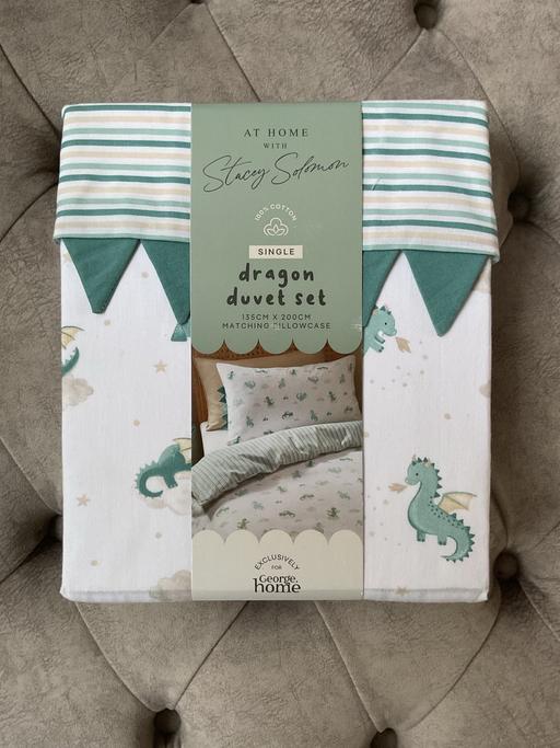 Buy & Sell Roby Knowsley - Photos for Stacey Solomon Single Dragon Duvet Set