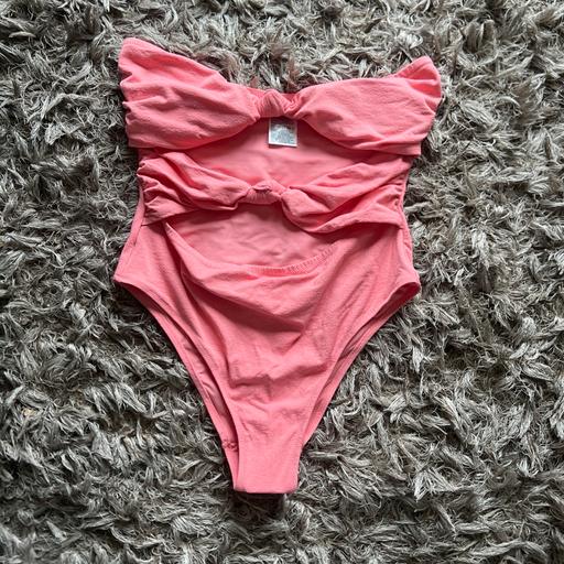 Buy & Sell Bristol South Gloucestershire - Photos for H&m coral high-leg swimsuit sizeL