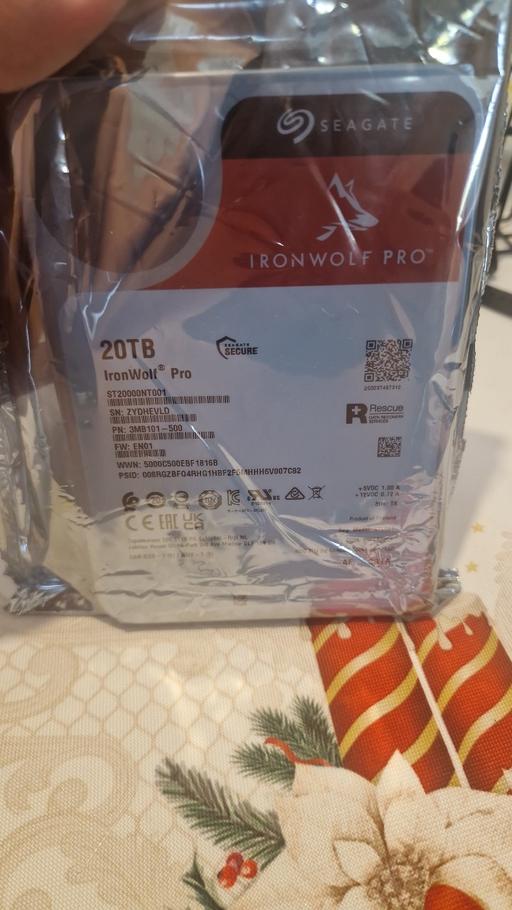 Buy & Sell Moulton West Northamptonshire - Photos for 20 Tb iron wolf pro new brand