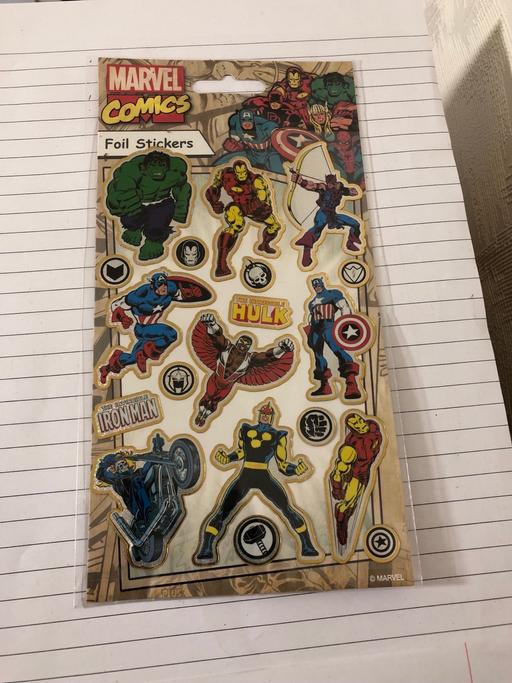 Buy & Sell Farington South Ribble - Photos for Marvel Comics Foil Stickers - Sealed/New