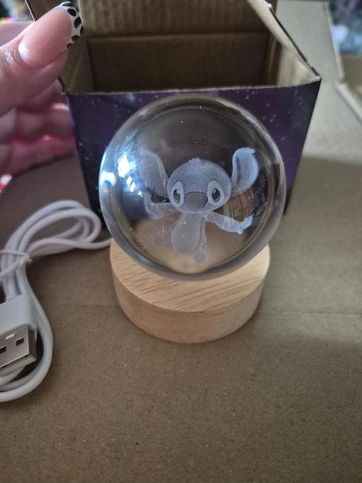 Buy & Sell Crumpsall Manchester - Photos for new Stitch Crystal Ball Night Light
