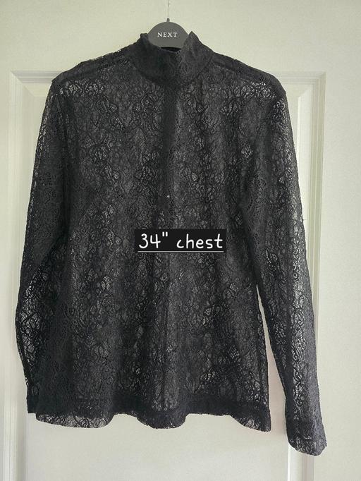 Buy & Sell Rowley Regis Sandwell - Photos for Black lace top - 34