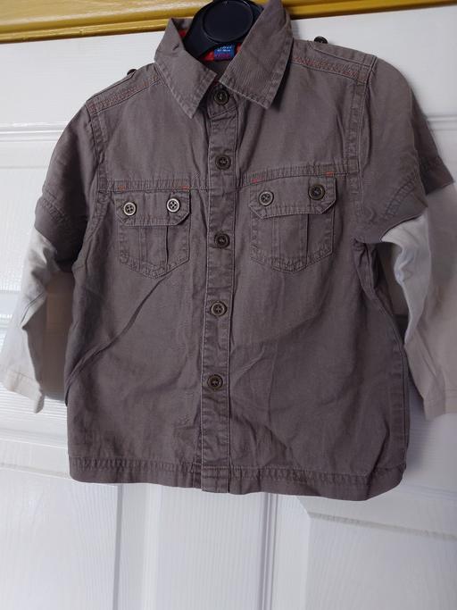 Buy & Sell Woodthorpe Charnwood - Photos for Boys khaki long sleeve shirt size 1-1½ years
