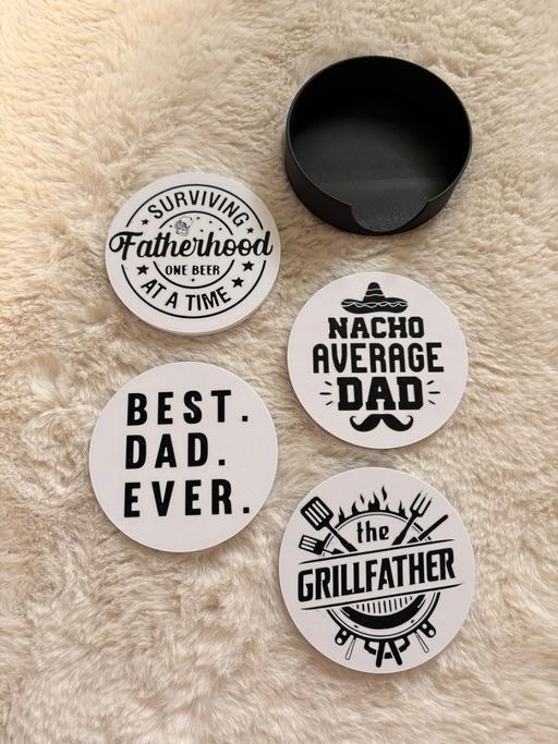 Buy & Sell Chester Le Street County Durham - Photos for 4 coasters just for dad / stepdad