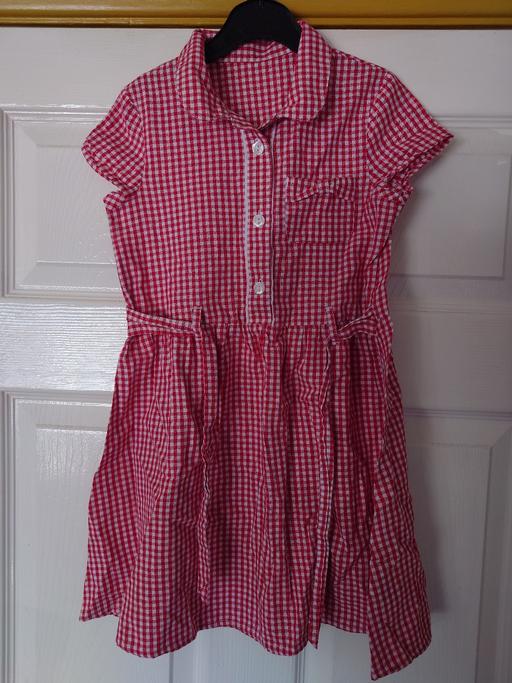 Buy & Sell Woodthorpe Charnwood - Photos for Girls red gingham school dress size 5-6 years
