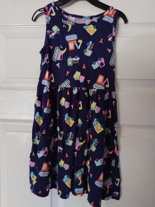 Buy & Sell Woodthorpe Charnwood - Photos for Girls navy trucks dress size 5-6 years