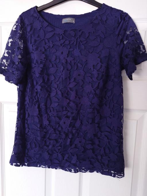 Buy & Sell Woodthorpe Charnwood - Photos for Women's navy papaya top size 8