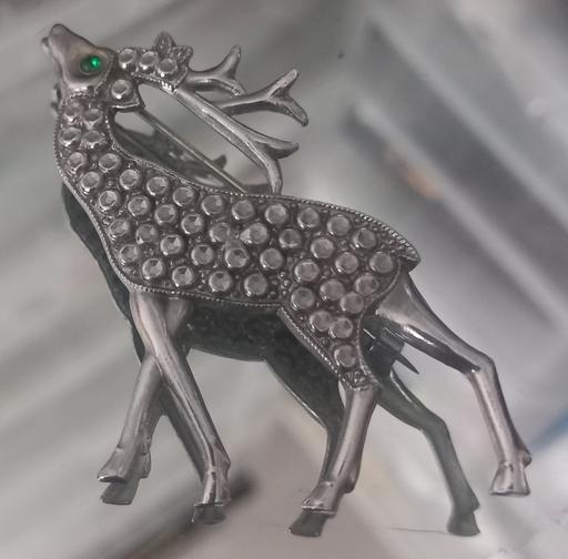 Buy & Sell Thatto Heath Saint Helens - Photos for vintage staybrite stag brooch
