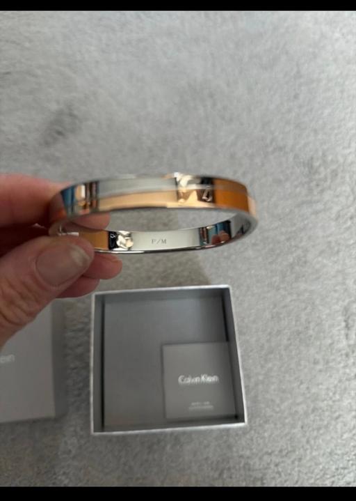 Buy & Sell Bolton Bolton - Photos for Calvin klein silver and gold bangle bracelet