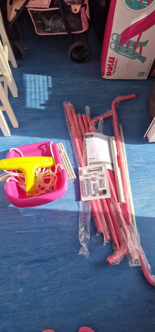 Buy & Sell Worsbrough Bridge Barnsley - Photos for brand new pink garden swing