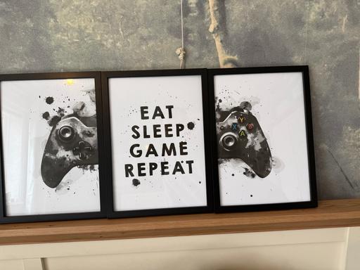 Buy & Sell Brighton Street Industrial Estate Hull - Photos for A4 eat sleep game repeat wall art decor