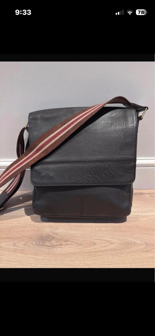 Buy & Sell Bolton Bolton - Photos for Brown leather Rocha’s men bag - great conditi