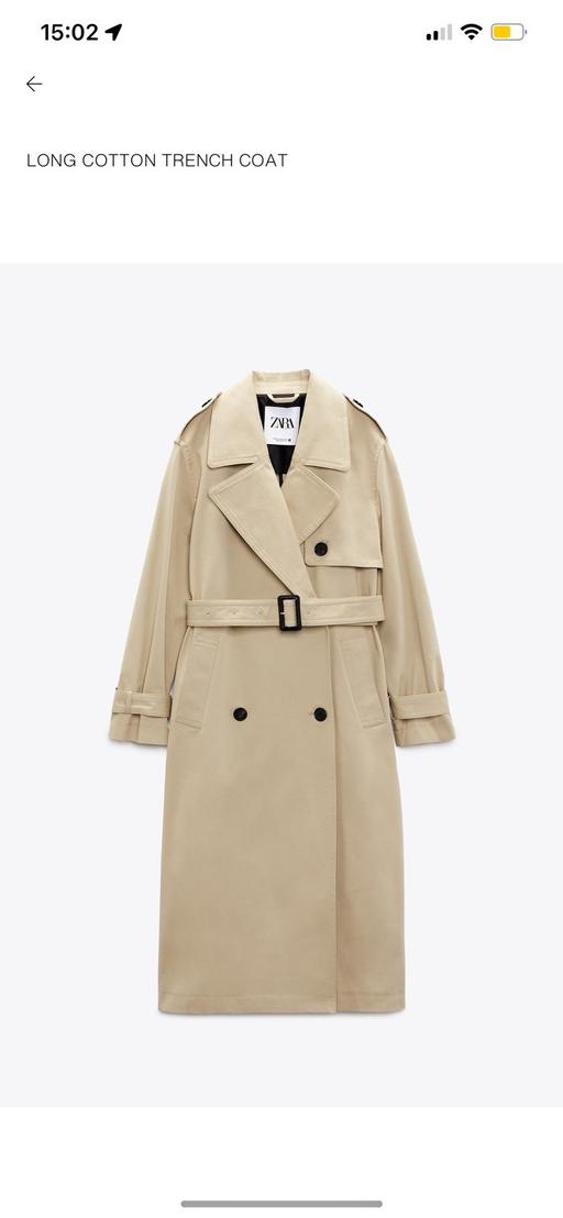 Buy & Sell Lisson Grove North West London - Photos for Zara trench coat