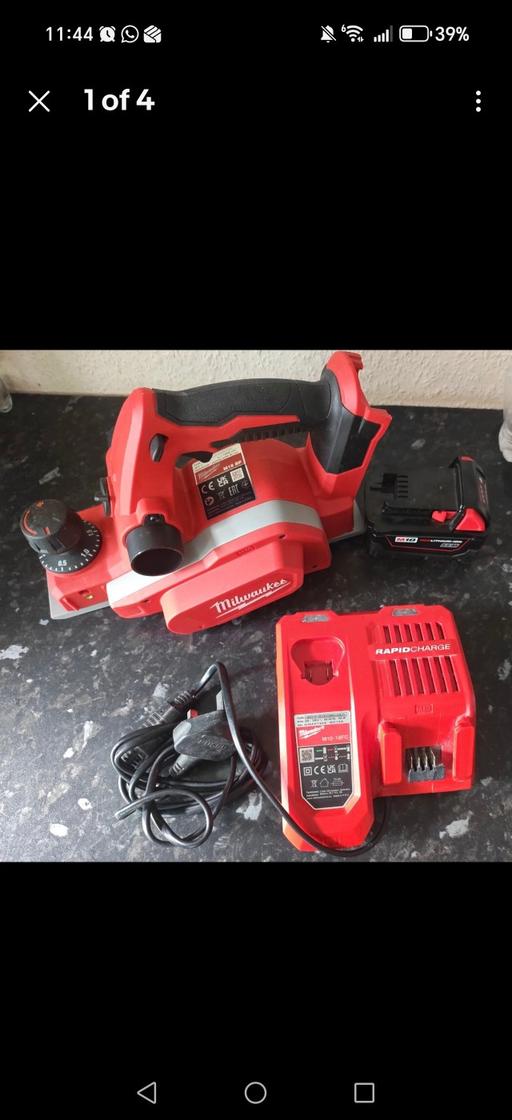 Buy & Sell Yardley Wood Birmingham - Photos for Milwaukee Planer, Rapid Charger and Battery