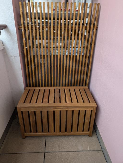Buy & Sell Idle Bradford - Photos for IKEA outdoor bench & screen