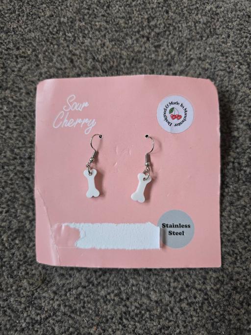 Buy & Sell Oldbury Sandwell - Photos for Dog bone earrings- new