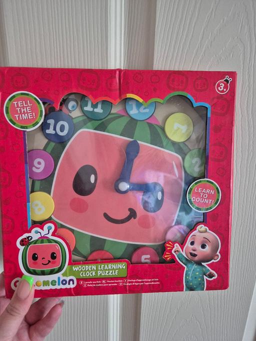 Buy & Sell Crumpsall Manchester - Photos for new Cocomelon Wooden Learning Clock Puzzle