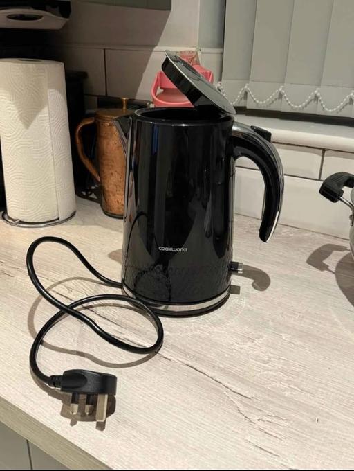 Buy & Sell Moxley Walsall - Photos for COOKWORKS SELCEY DIAMOND KETTLE BLACK - SPARE