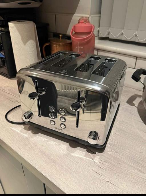 Buy & Sell Moxley Walsall - Photos for COOKWORKS METAL PYRAMID 4SL TOASTER POLI