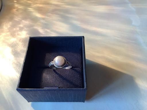 Buy & Sell Harborne Birmingham - Photos for Silver ring with pearl