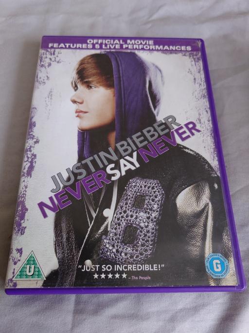 Buy & Sell Woodthorpe Charnwood - Photos for Justin Bieber never say never DVD