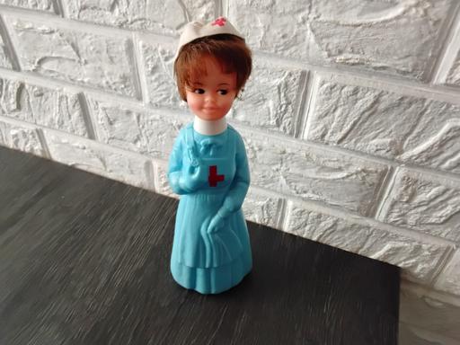 Buy & Sell Yardley Birmingham - Photos for vintage red cross nurse bubble bath bottle