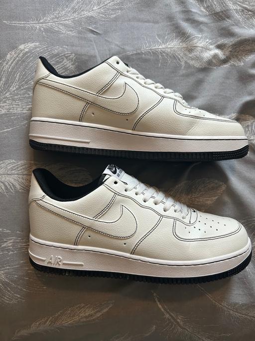 Buy & Sell Stannington Sheffield - Photos for Nike Airforce 1 White/black stitch