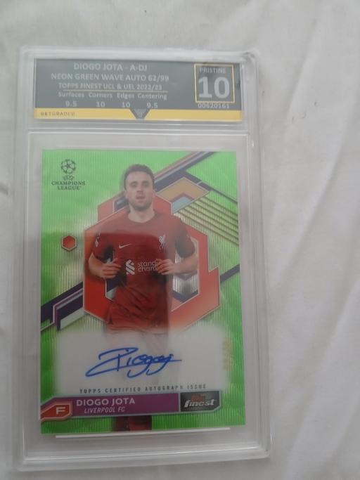 Buy & Sell Woodsetton Dudley - Photos for Diogo jota signed graded football card