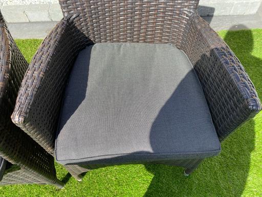 Buy & Sell Pelsall Walsall - Photos for Two rattan high back patio chairs