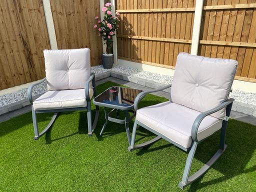 Buy & Sell Pelsall Walsall - Photos for Two patio chairs and table
