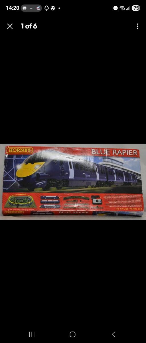Buy & Sell Scunthorpe North Lincolnshire - Photos for hornby blue rapier train set