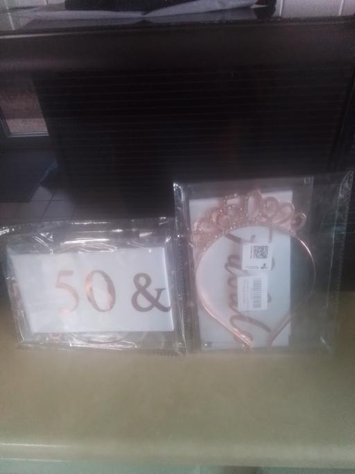 Buy & Sell Streetly Walsall - Photos for TWO BRAND NEW 50TH BANNER & HEAD BAND