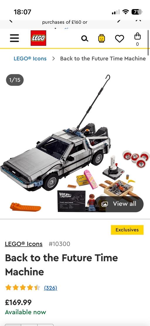 Buy & Sell Wednesbury Sandwell - Photos for New Lego back to the future