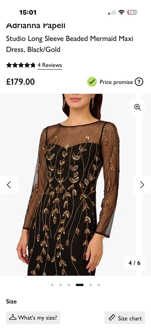 Buy & Sell Highbury North London - Photos for Adrianna PapellStudio Long Sleeve Beaded