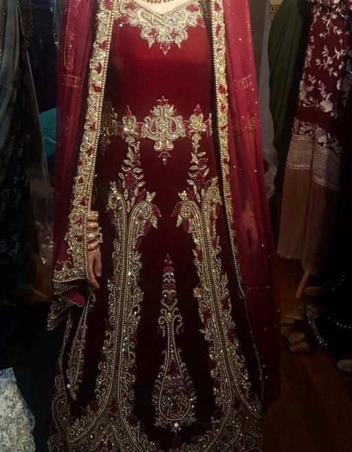 Buy & Sell Blackburn Blackburn with Darwen - Photos for Indian Wedding Dress Velvet Embellished