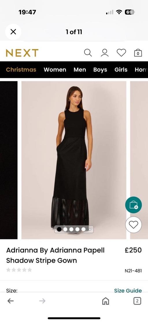 Buy & Sell Highbury North London - Photos for Adrianna By Adrianna Papell Shadow Stripe