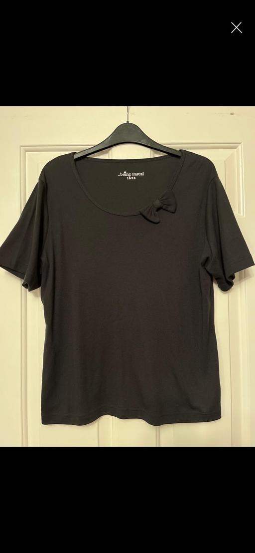 Buy & Sell Eaglescliffe Stockton-on-Tees - Photos for Black T Shirt Size 16-18