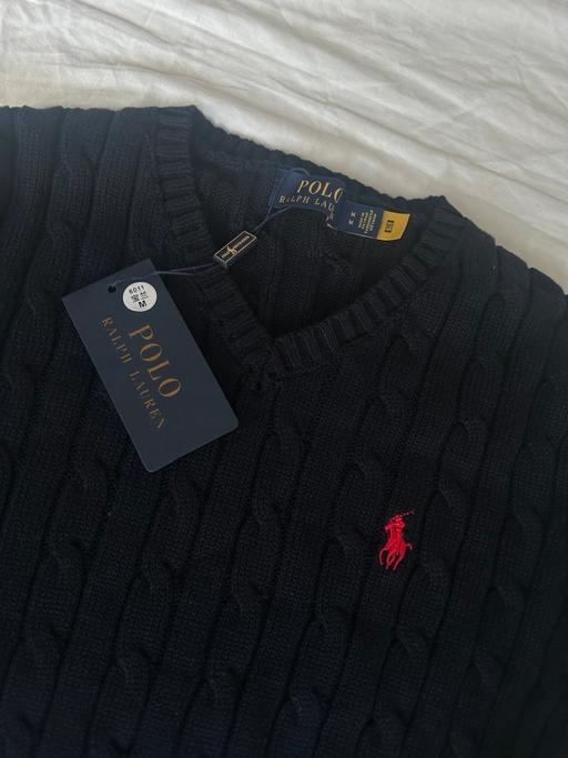 Buy & Sell Woolwich South East London - Photos for Navy Ralph Lauren Cable Knit Cotton Jumper