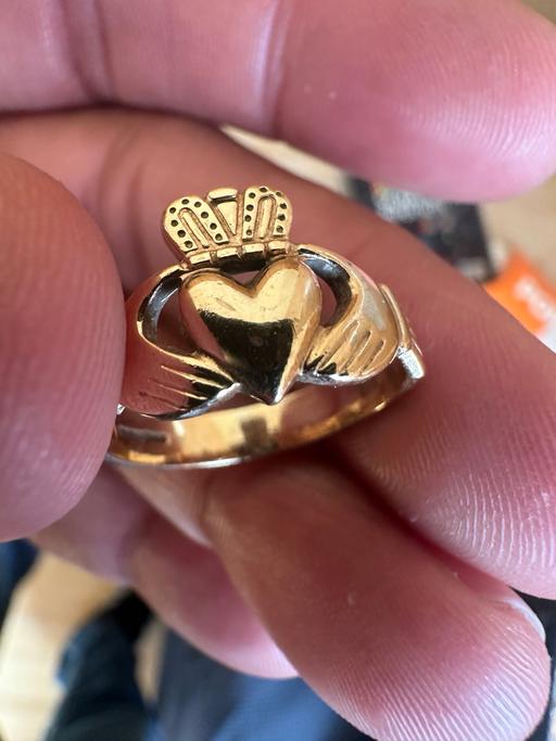 Buy & Sell Vauxhall Birmingham - Photos for 10CT Claddagh Irish Gold Ring Made in Ireland