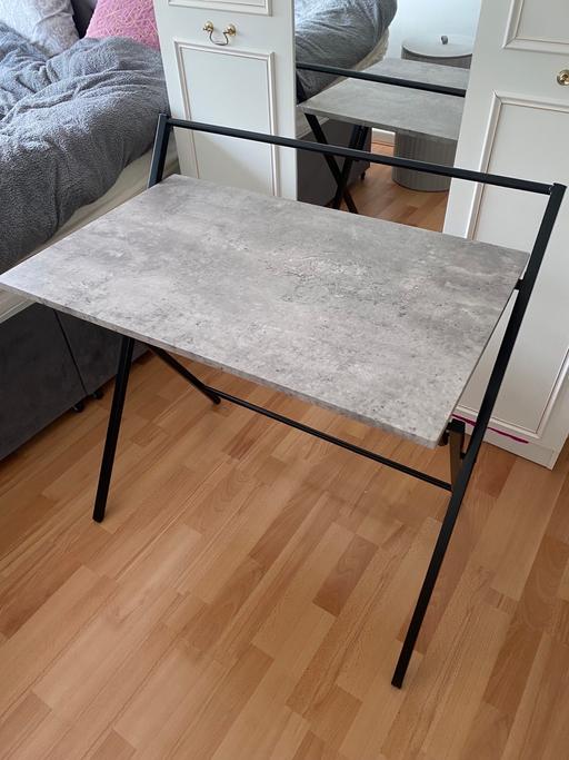Buy & Sell Saltley Birmingham - Photos for Grey and black work desk foldable table