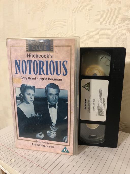 Buy & Sell Bamber Bridge South Ribble - Photos for Notorious - Alfred Hitchcock - VHS Tape
