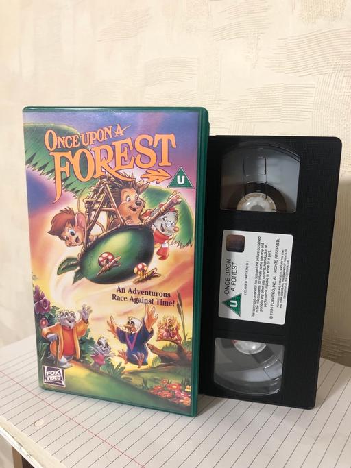 Buy & Sell Bamber Bridge South Ribble - Photos for Once Upon a Forest - VHS Tape