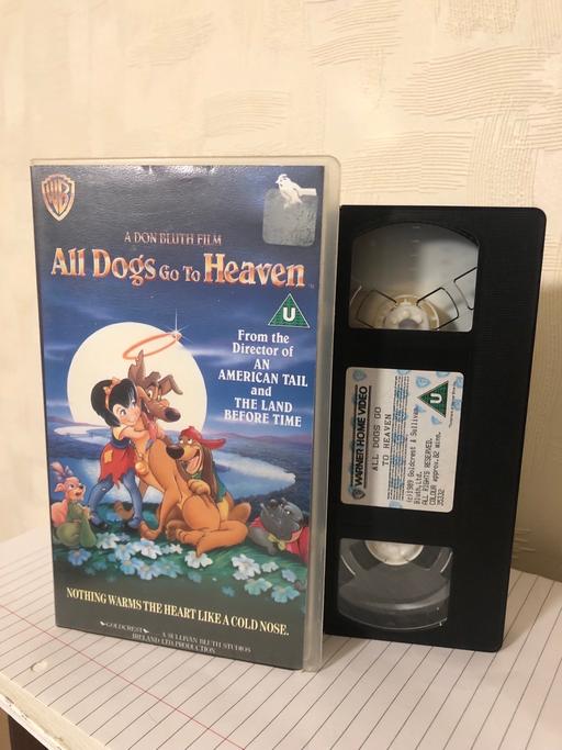 Buy & Sell Farington Moss South Ribble - Photos for All Dogs go to Heaven - VHS Tape