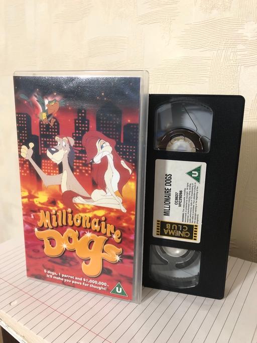 Buy & Sell Farington Moss South Ribble - Photos for Millionaire Dogs - VHS Tape