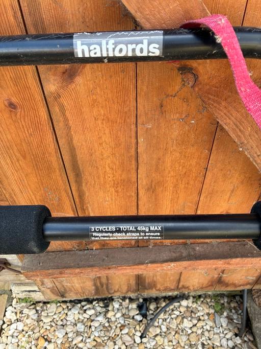 Buy & Sell Shrewton Wiltshire - Photos for Halfords 3 bike mounted bike rack