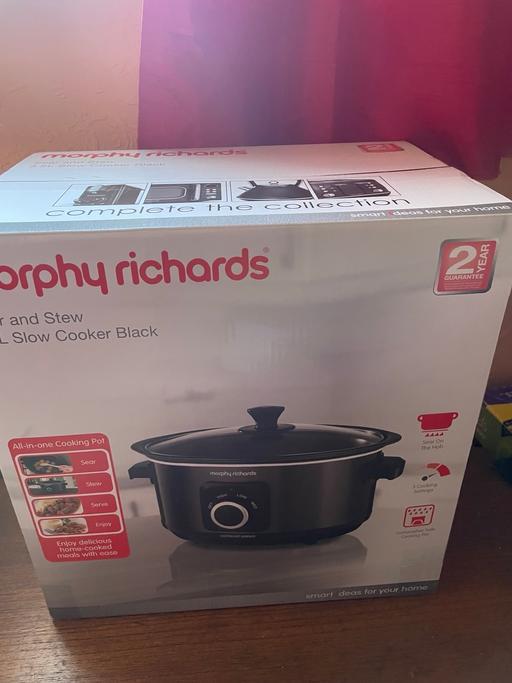 Buy & Sell Wigginton Tamworth - Photos for MORPHY RICHARDS SEAR AND STEW SLOW COOKER