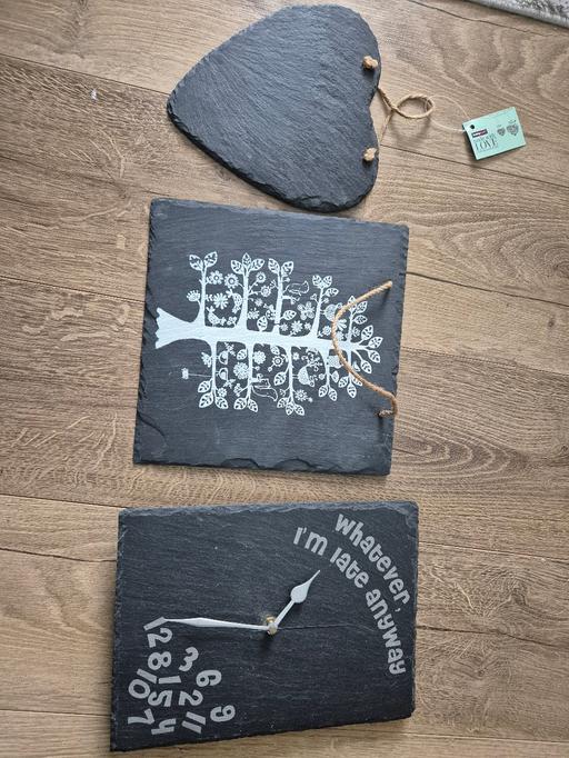 Buy & Sell Kings Heath Birmingham - Photos for 3 slate wall hangings