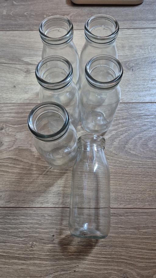 Buy & Sell Kings Heath Birmingham - Photos for 6x milk bottle drinking glasses